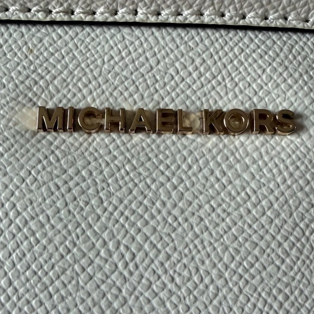 Michael Kors Houston  Crossgrain‎ Leather Double-Zip Crossbody
